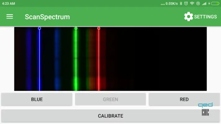 ScanSpectrum android App screenshot 0